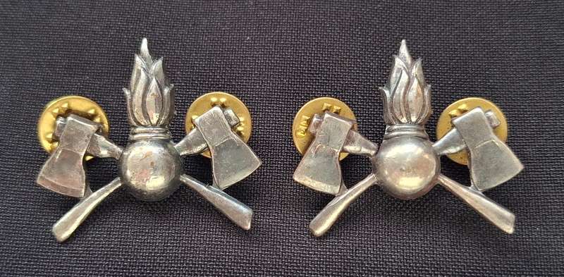 SWA Engineers Corps Collar Badges                  E102