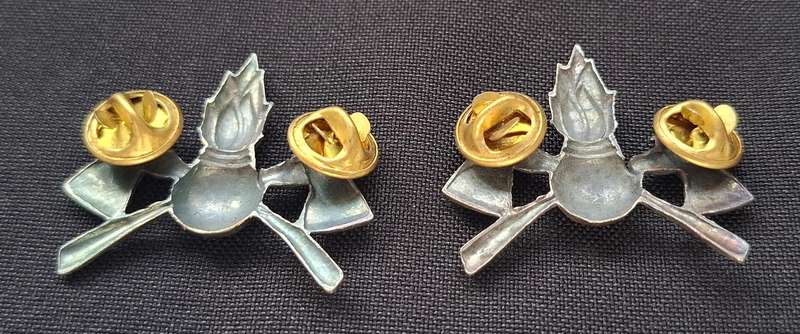 SWA Engineers Corps Collar Badges                  E102