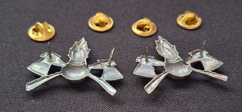 SWA Engineers Corps Collar Badges                  E102
