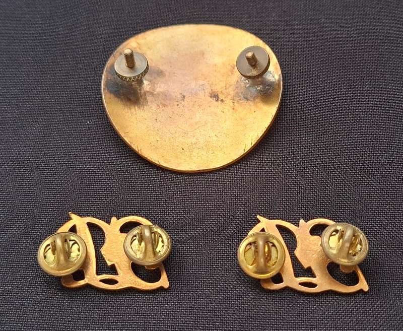 SA Army STATE PRESIDENTS GUARD Cap And Collars Worn Pre 1986  ( Stunning )            E103