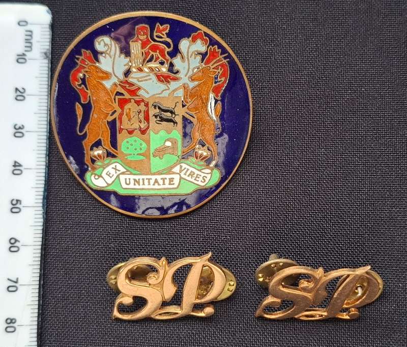 SA Army STATE PRESIDENTS GUARD Cap And Collars Worn Pre 1986  ( Stunning )            E103