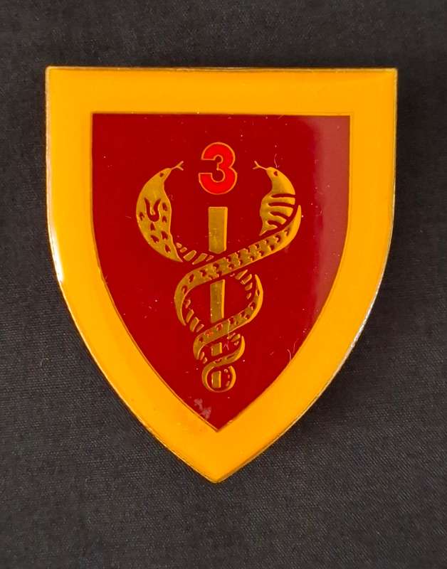 SADF 3 Military Hospital Shoulder Flash   --- RARE ---                     E117