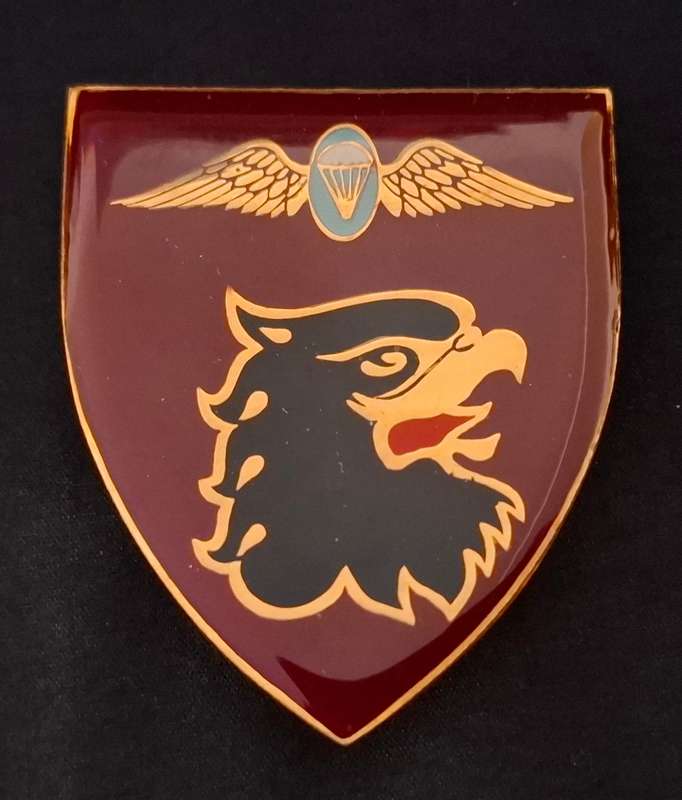 SADF 44 PARACHUTE BRIGADE STATIC LINE INSTRUCTOR SHOULDER FLASH          N9