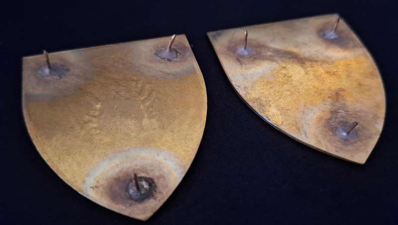 SADF 2ND BATTALION NORTHERN TRANSVAAL REGIMENT SHOULDER FLASH PAIR                 N2