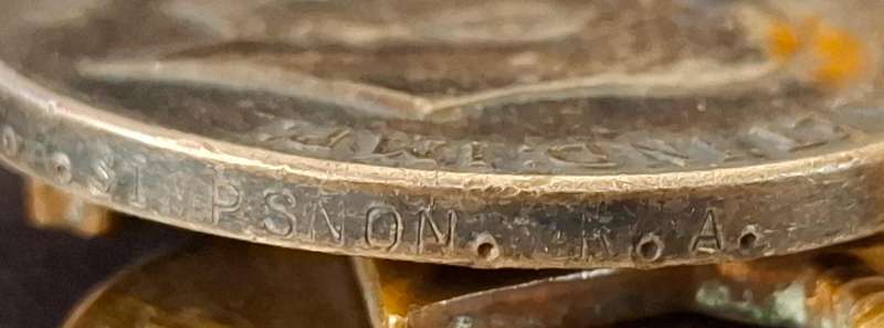 37929 CPL. T.R. SIMPSON R.F.A.   GUNNER  WOUNDED   Medal TRIO         No.14