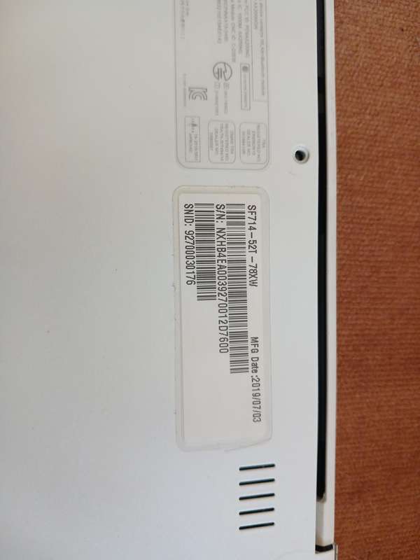 Acer Swift Business laptop | 8th Gen i7 Monster | For Spares or Repairs