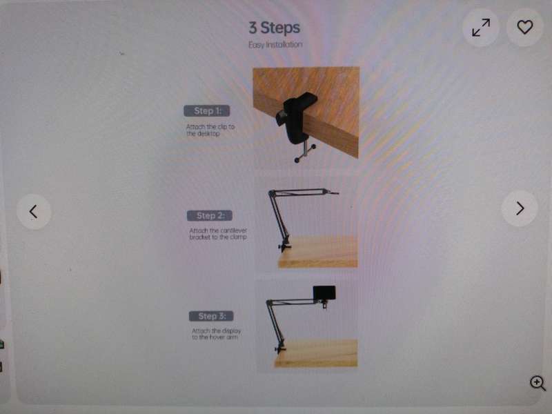 Flexible Microscope Arm StandAdjustable Metal Bracket Coin Microscope Mount