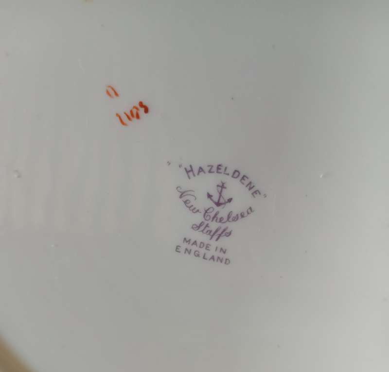 New Chelsea Hazeldene plate