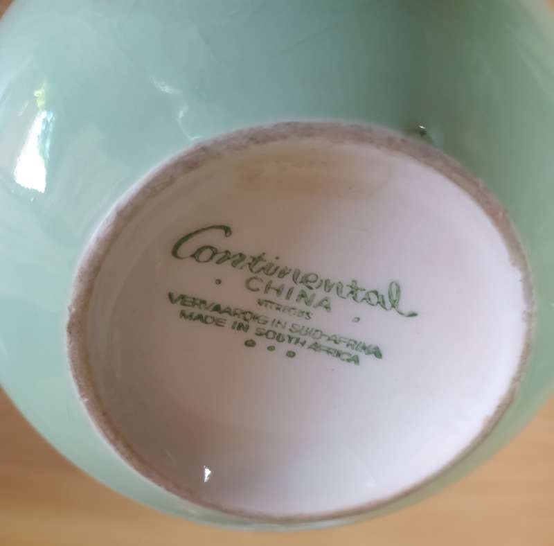 Continental China teapot