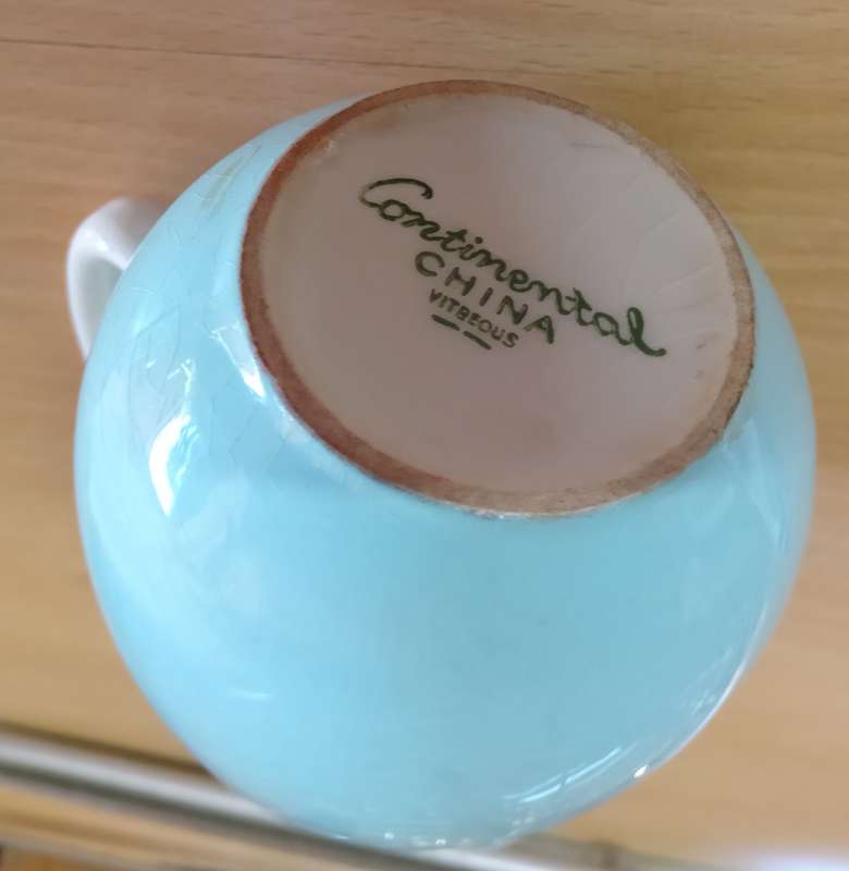 Continental China creamer jug
