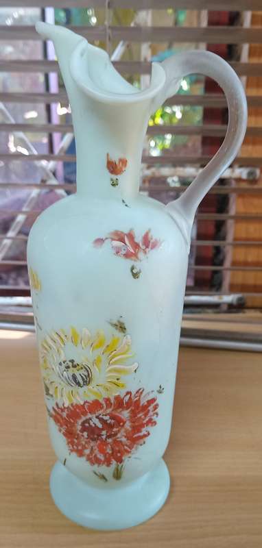 Victorian glass jug