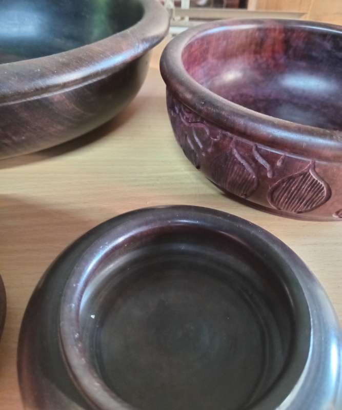 Wood bowls