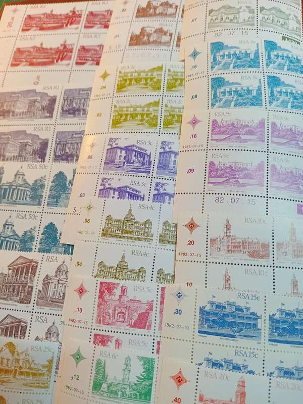 Rsa blocks of 4 mint 1982