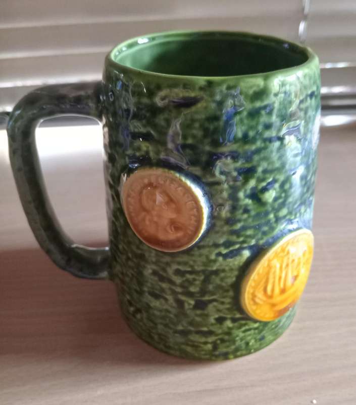 Greek souvenir tankard