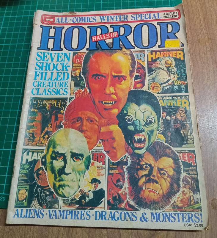 Halls of Horror comic 1982