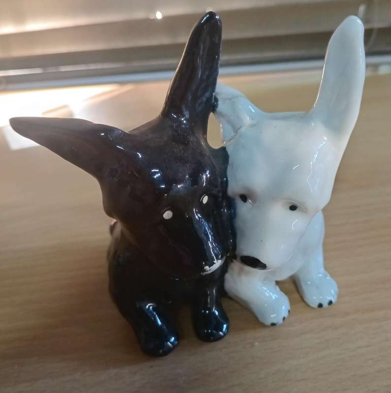 Terrier dog figurine