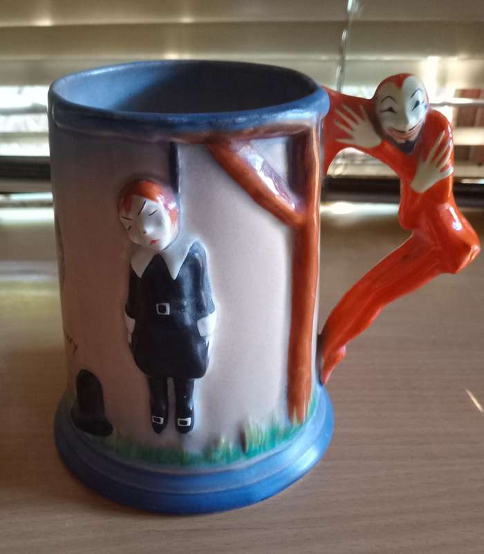 Carlton ware Hangman tankard