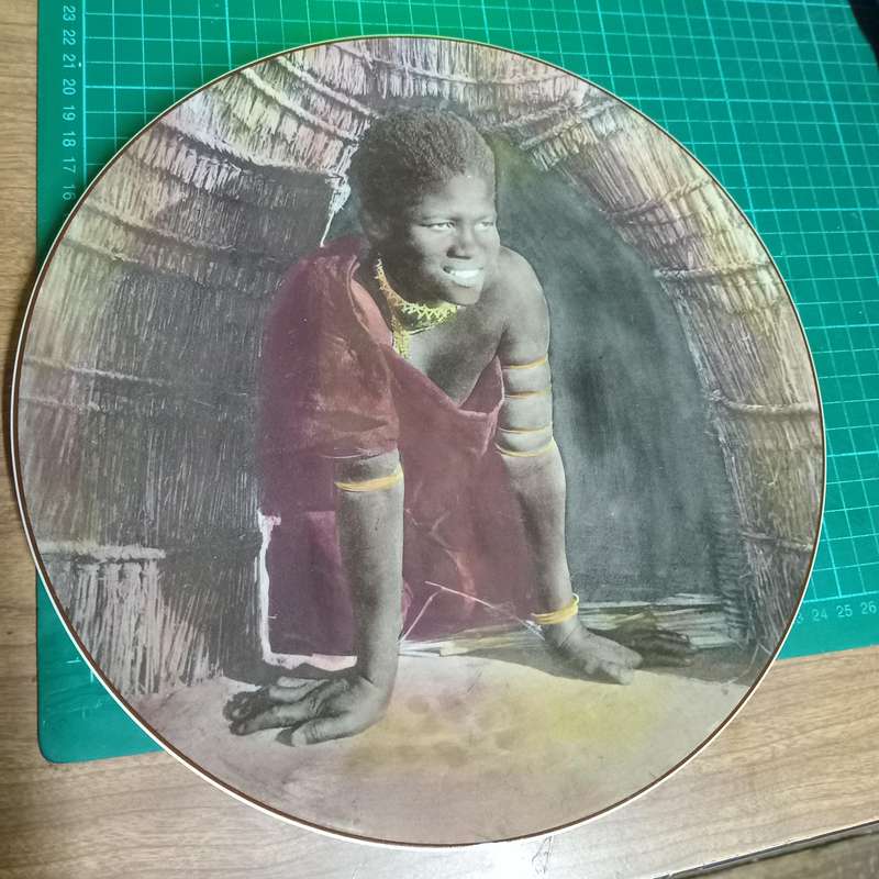 Royal doulton Zulu girl plate