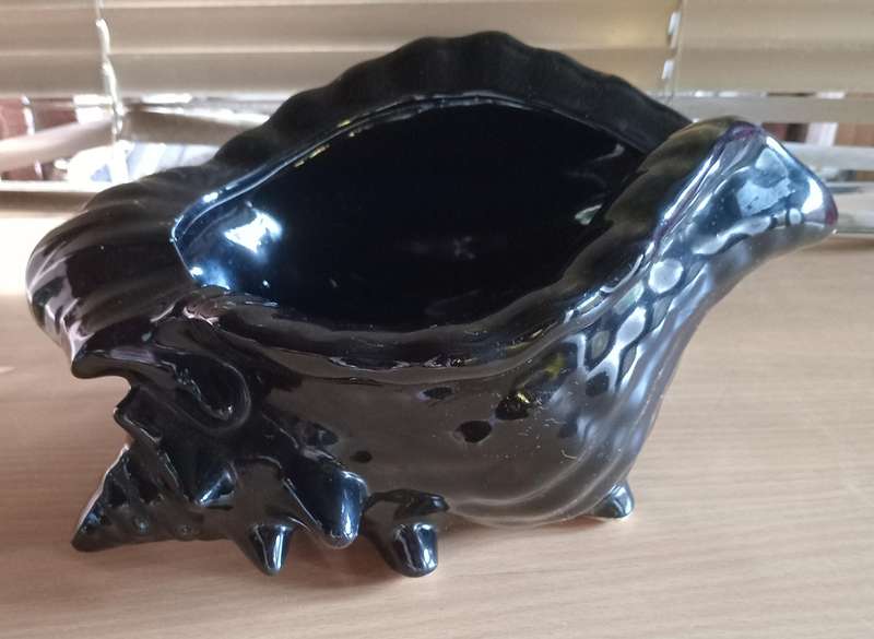 Shell shape planter