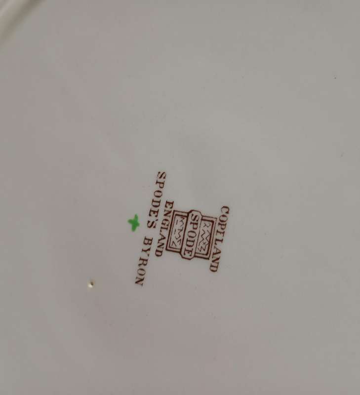 Spode Byron plate