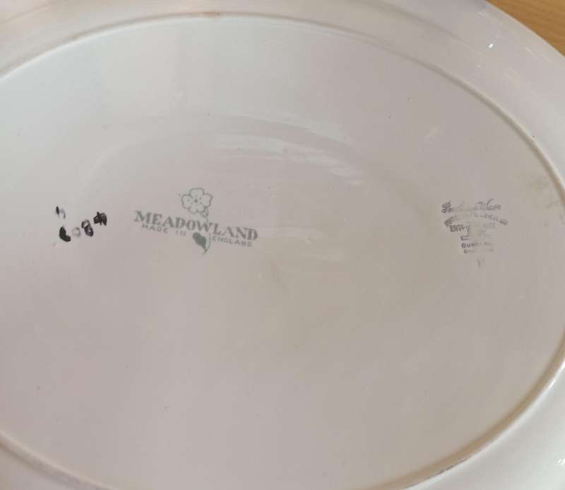 Burleighware Meadowland platter