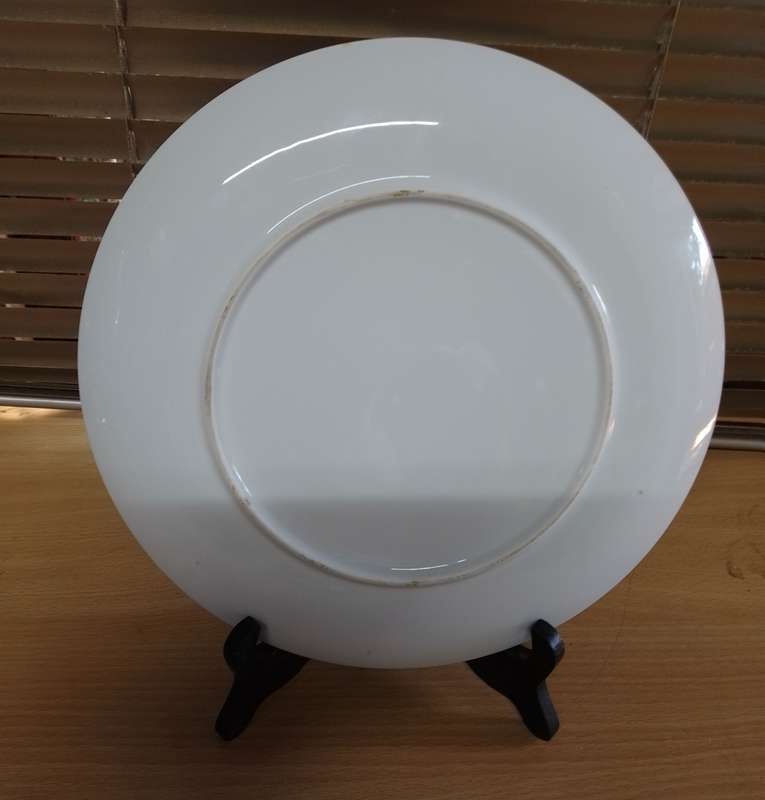 Japanese peacock plate