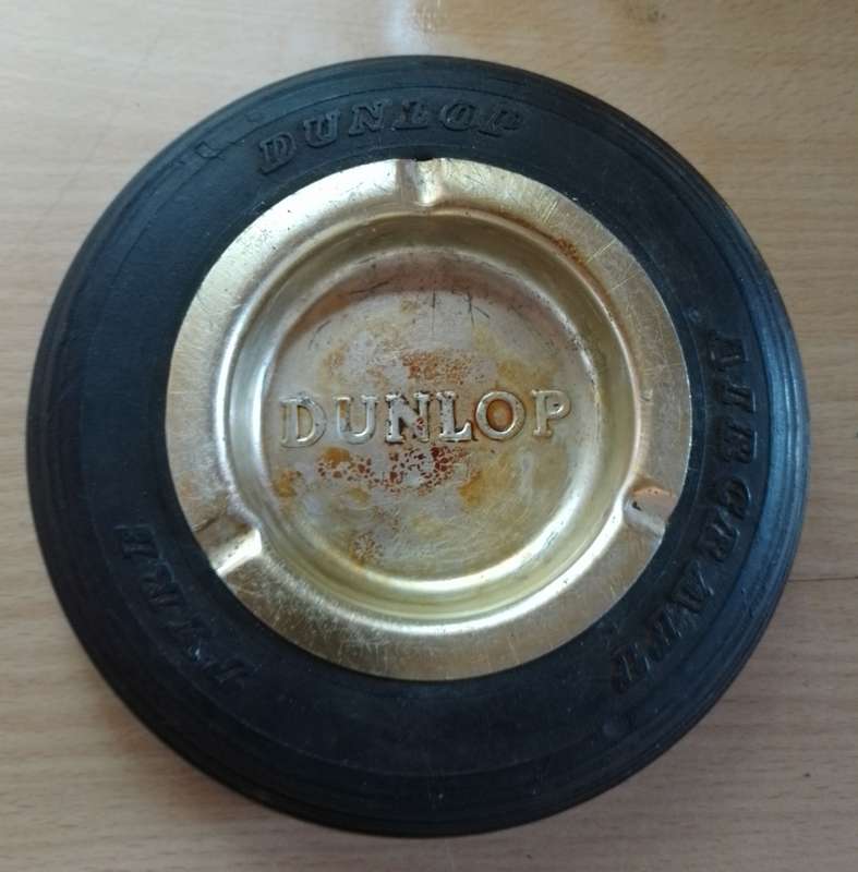 Dunlop tyre ashtray