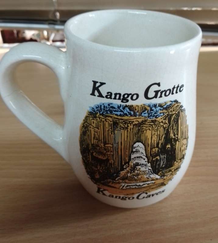 Oranje pottery souvenir mug
