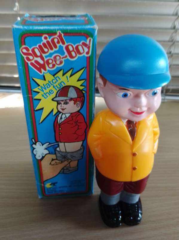 Squirt wee boy