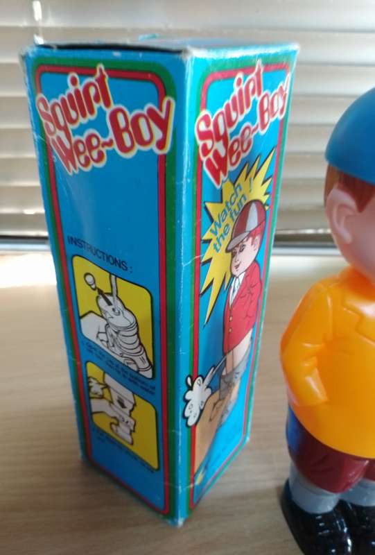 Squirt wee boy