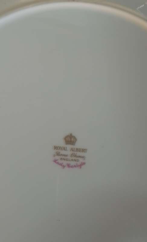 Royal Albert Lady Carlyle plate