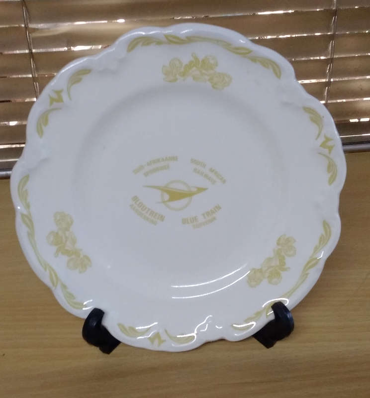 The Blue train plate