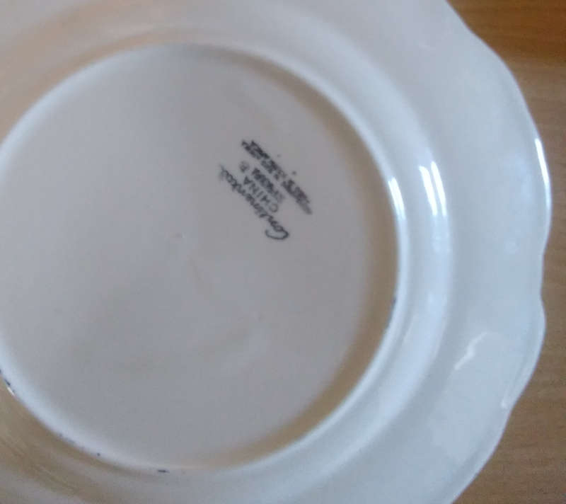 The Blue train plate