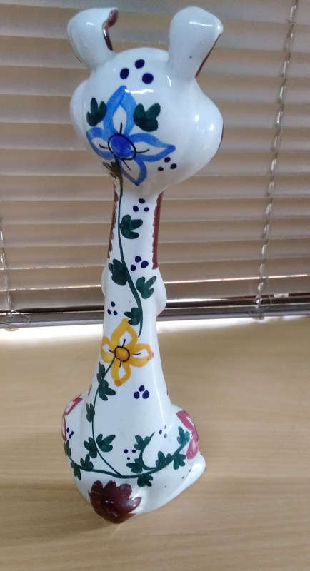 Spanish bunny figurine