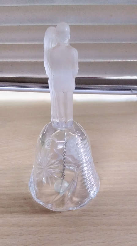 Crystal wedding bell