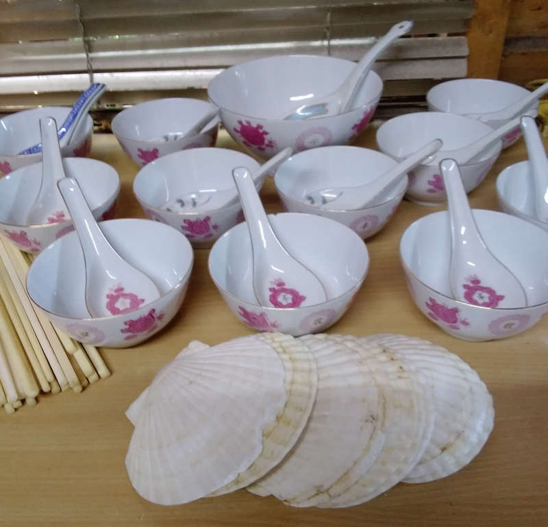 Chinese rice/noodle bowl set