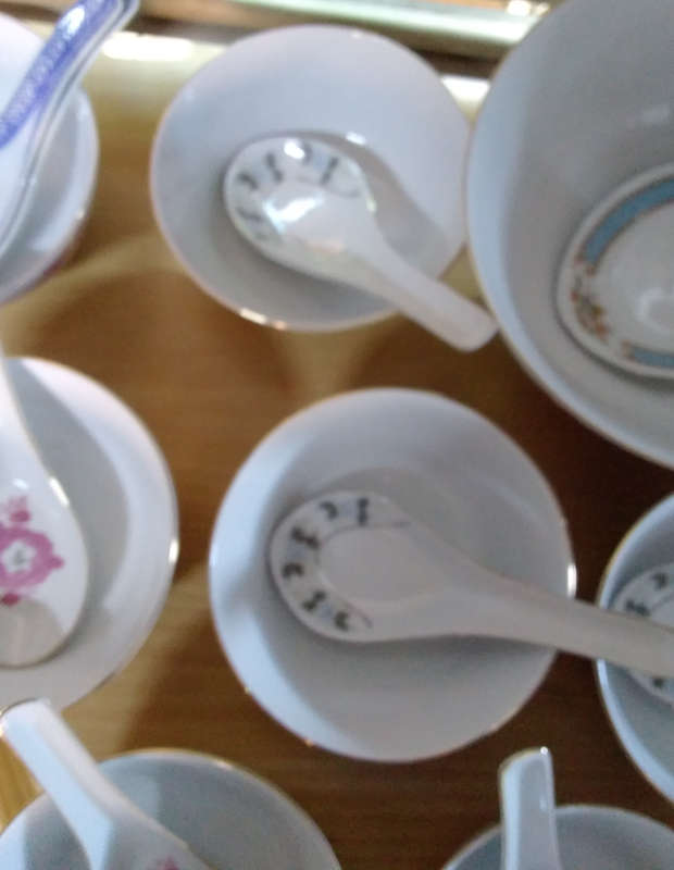 Chinese rice/noodle bowl set
