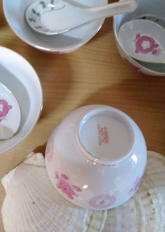 Chinese rice/noodle bowl set
