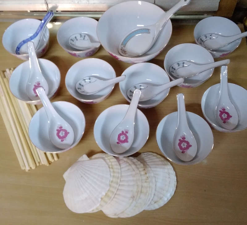 Chinese rice/noodle bowl set