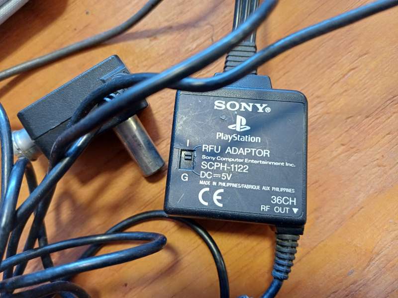 PlayStation One with carry bag (UK power adapter) *Read description