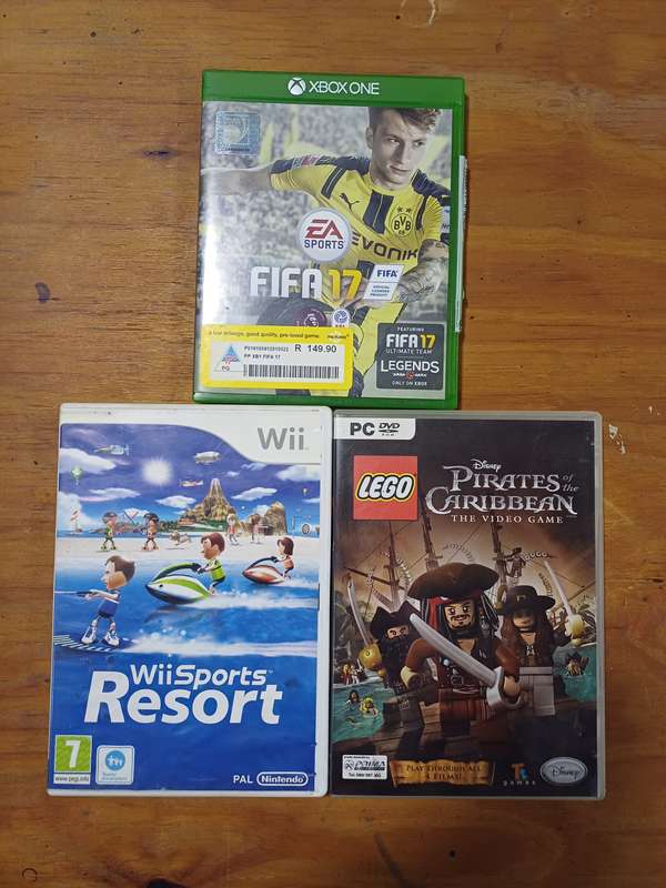 Mixed Game lot of 3