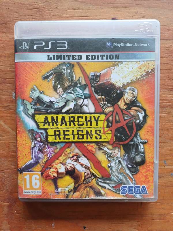 Anarchy Reigns Limited Edition PS3 CIB