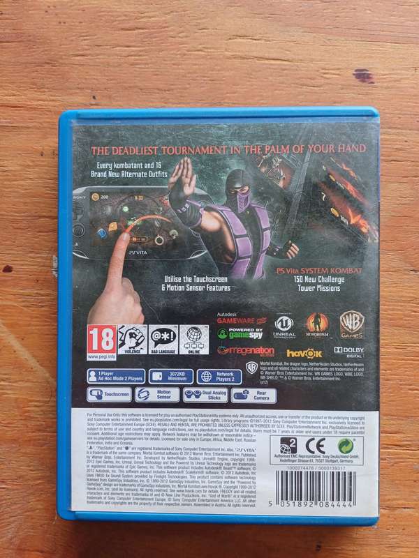 Mortal Kombat PSVita