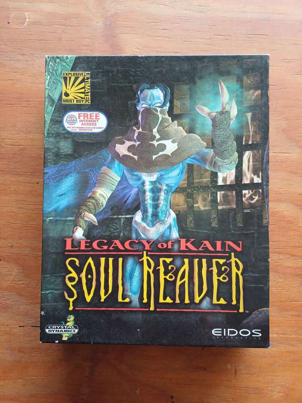 Soul Reaver Legacy of Kain BIG BOX (VERY RARE) complete in BOX