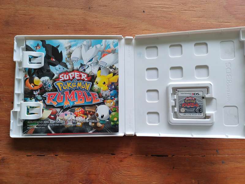 Super Pokemon Rumble Nintedo 3ds CIB