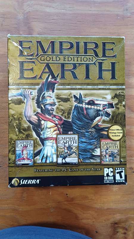 BIG BOX Empire Earth Gold Edition CIB