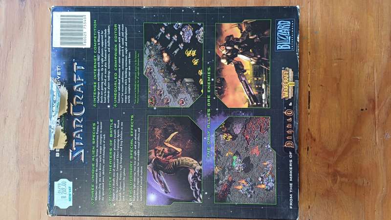 BIG BOX StarCraft CIB (Very Collectable)