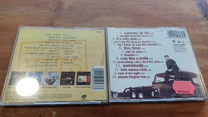 Brian Adams and Gipsy Kings CD Bundle