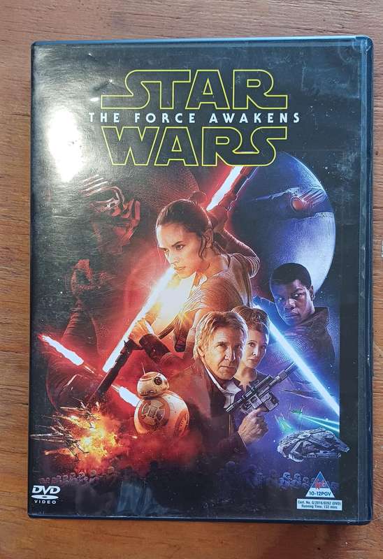 Star Wars The Force Awakens DVD