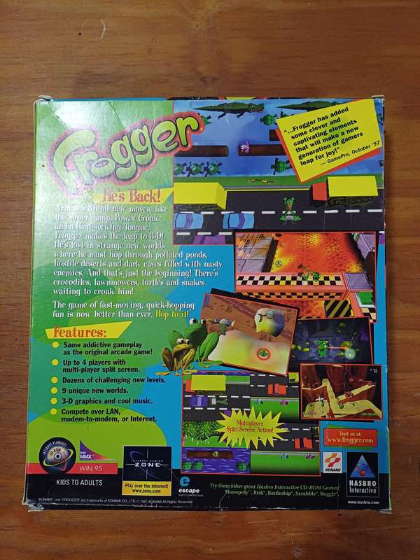 Frogger (He's Back) BIG BOX